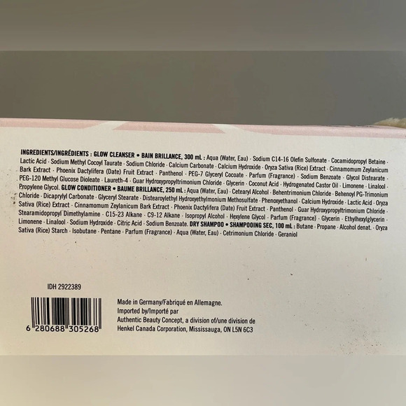 New ABC Authentic Beauty Concept Shampoo and Conditioner Hydration Glow Gift Set - Picture 5 of 5